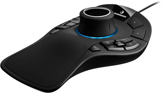 Hewlett Packard (HP) 3DCONNEXION SpaceMouse Pro USB optinis 3D-Pelė