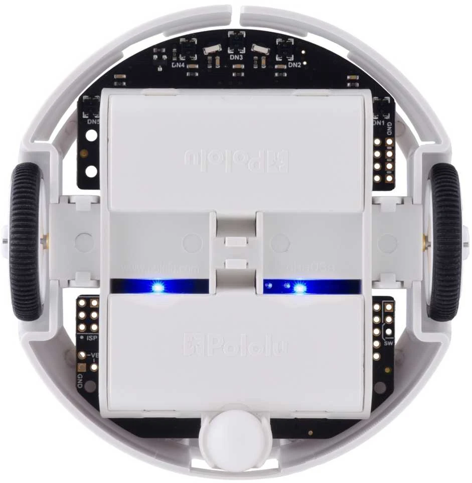 3pi+ Turtle Edition – roboto platforma su 32U4 valdikliu ir LP 75:1 varikliais – Pololu 4976