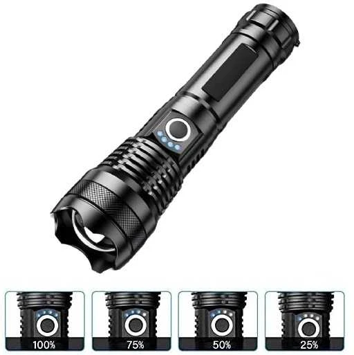 Oem 3W mini LED žibintuvėlis - Aliuminis - kišeninis žibintuvėlis su pakabuku