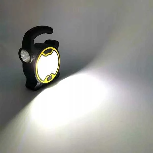 Oem 3W mini LED žibintuvėlis - Aliuminis - kišeninis žibintuvėlis su pakabuku