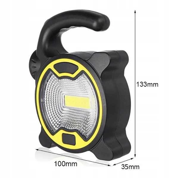 Oem 3W mini LED žibintuvėlis - Aliuminis - kišeninis žibintuvėlis su pakabuku