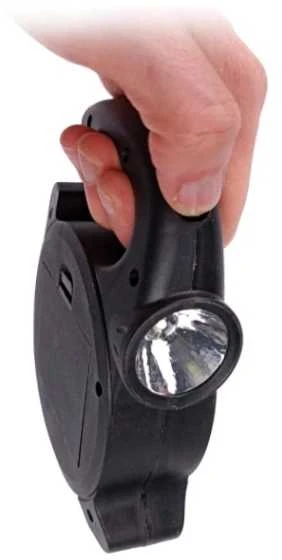 Oem 3W mini LED žibintuvėlis - Aliuminis - kišeninis žibintuvėlis su pakabuku