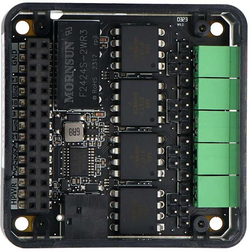 M5Stack M133 analoginio signalo keitiklio vidinė elektronika