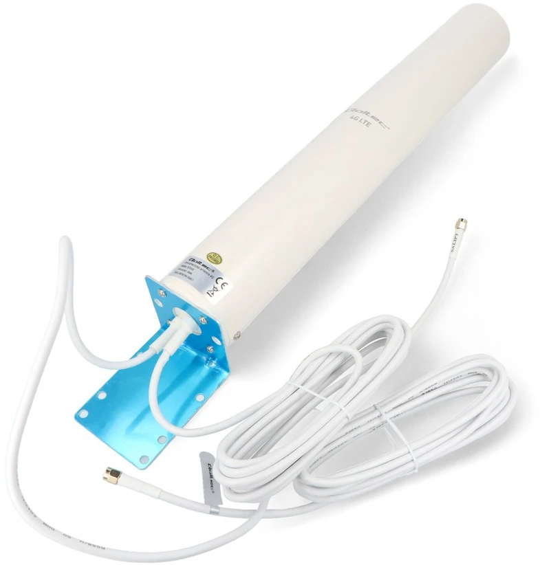 Qoltec Antena 4G LTE DUAL | 12dBi | įvairiakryptis | lauke