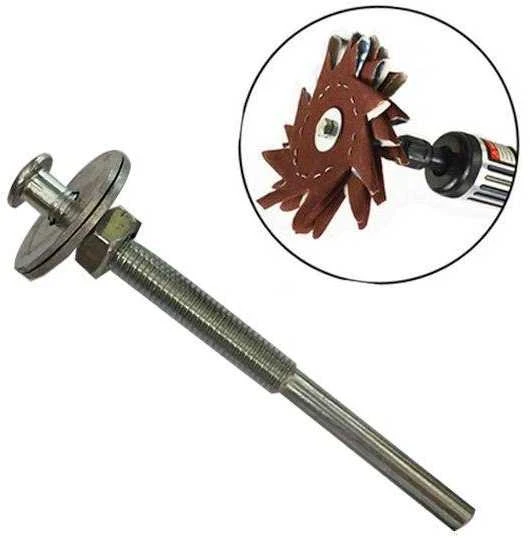 Oem 5 mm disko kotas - M6 sriegio adapteris - gręžtuvui, šlifuokliui, poliruokliui