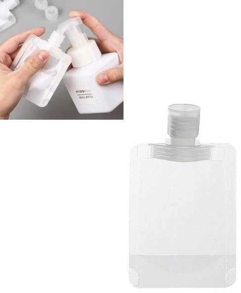 Oem 50 ml kelioninis buteliukas - lankstus indelis kosmetikai