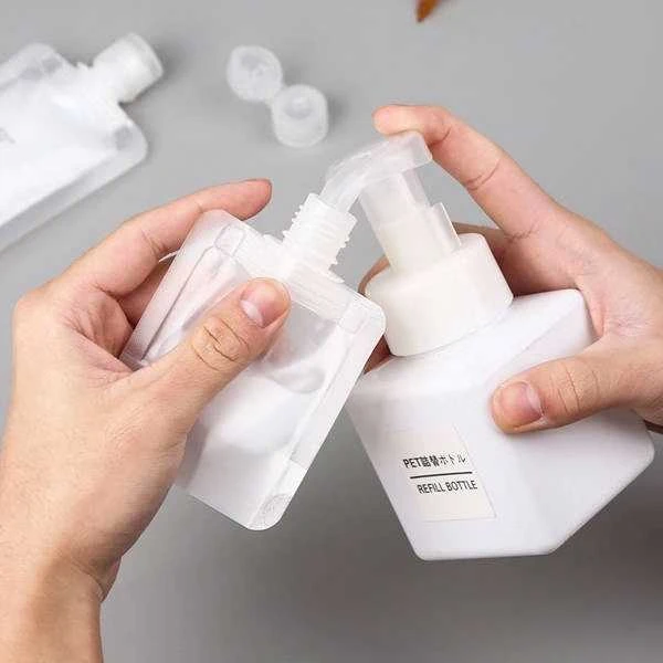 Oem 50 ml kelioninis buteliukas - lankstus indelis kosmetikai