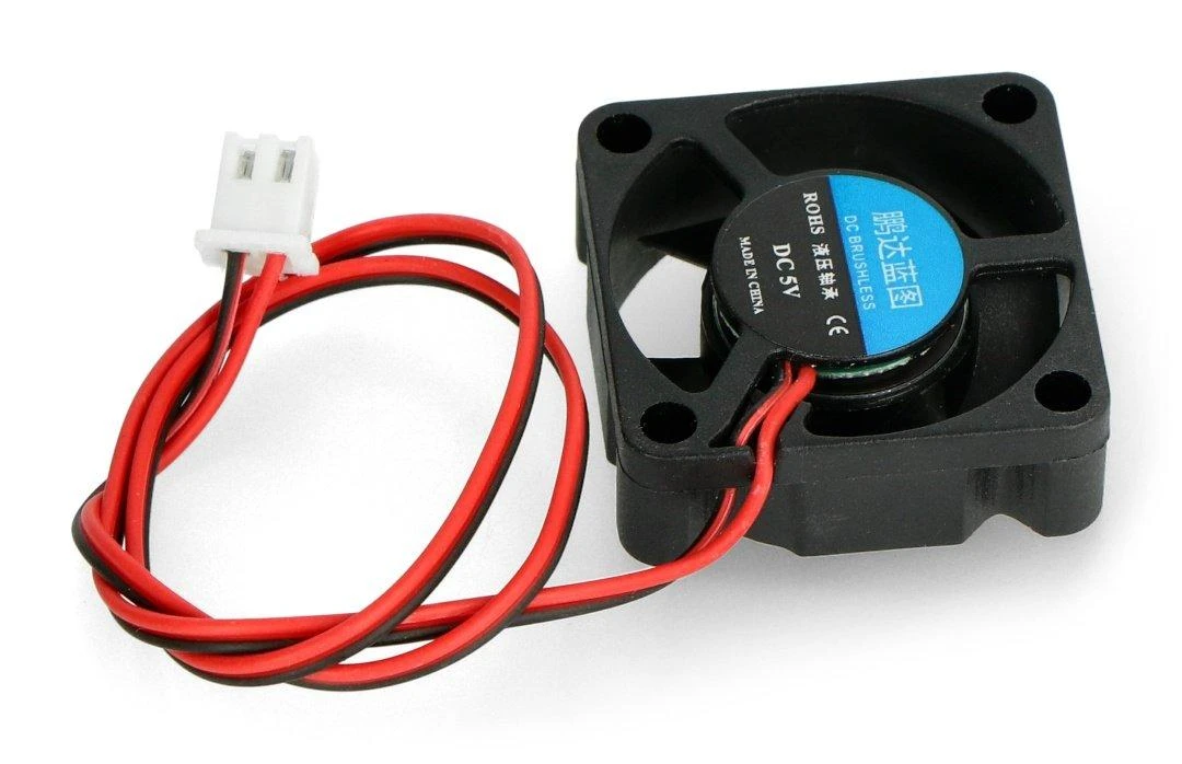 Oem 5V ventiliatorius 30x30x10mm - su JST 2.54mm jungtimi