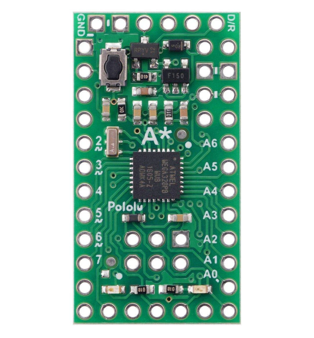 A-Star 328PB Micro valdiklio virsutinis vaizdas