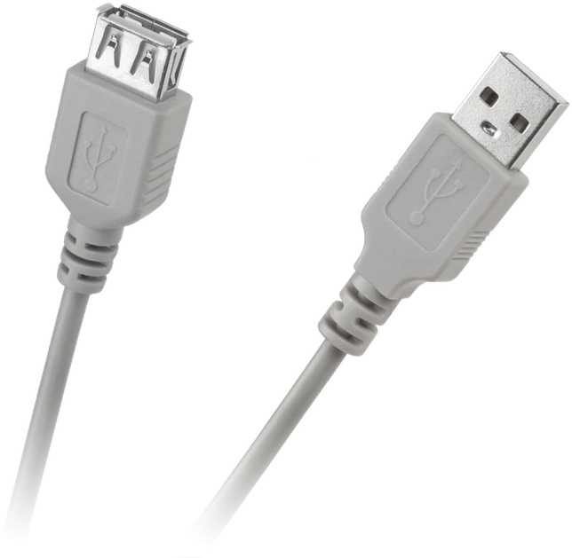 A tipo usb kištuko ir lizdo kabelis 5 m