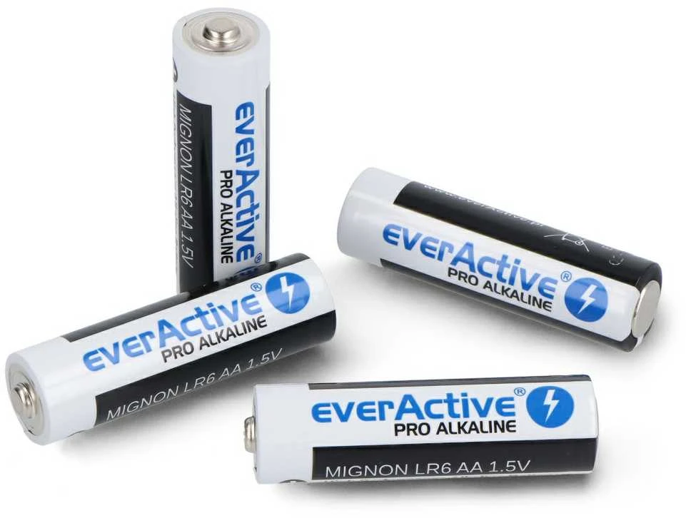 EverActive Pro AA šarminė baterija R6 LR6 3000mAh - 4vnt