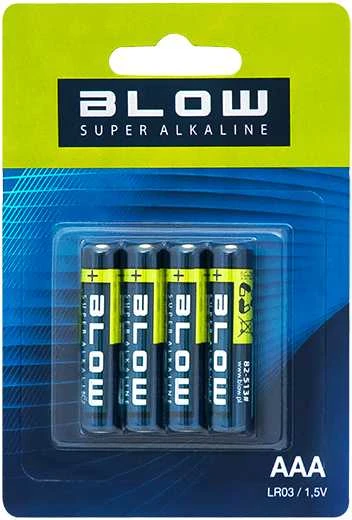 Baterija BLOW SUPER ALKALINE AAA LR3 - 4vnt