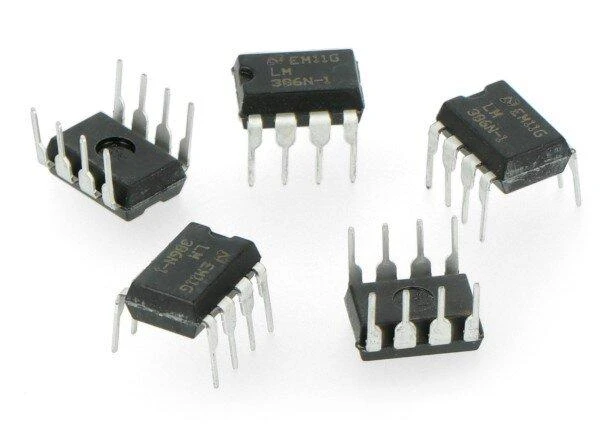 LM386 garso stiprintuvų rinkinys - 5 vnt