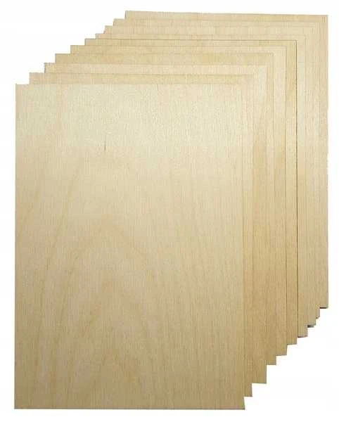 Faneros lakštai 2.5mm komplektas