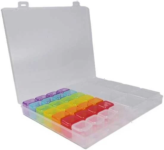Oem Sandėliavimo organizatorius 8 dėžės + 28 konteineriai - Užrakinimo dėžutė