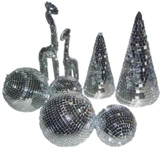 Oem Sidabrinė stiklo mozaika - ritinys 100x4cm 1mm - 3D lipnus mozaikos lipdukas