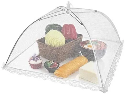 Oem Tinklelis nuo uodų maistui ir vaisiams - tinklelis - 30x30cm - apsauga nuo musių - skėtis