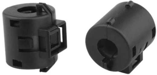 Oem Ferito filtras 8 mm kabeliui - suspaustas magnetinis filtras apvalkale