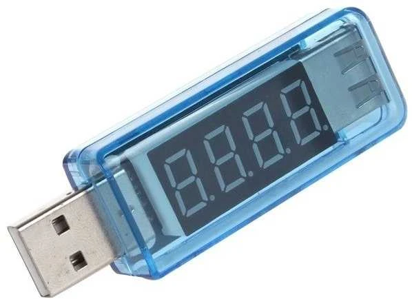 Oem USB matuoklis - įtampos, srovės ir galios matavimas - 3-8V ir 0-3A ir galia iki 20W