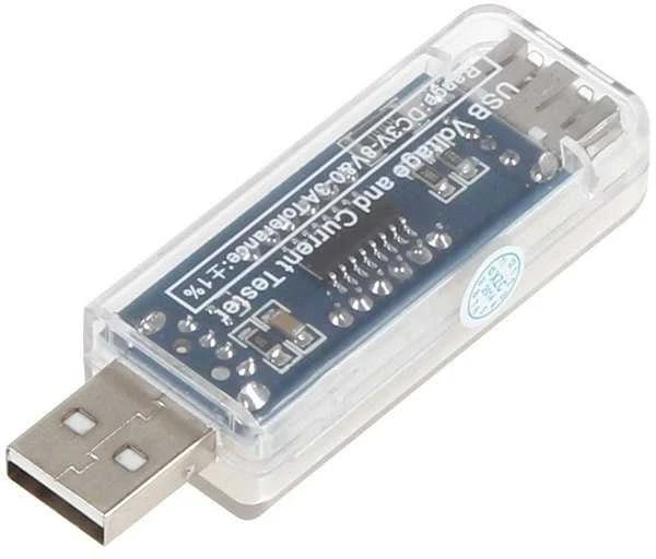 Oem USB matuoklis - įtampos, srovės ir galios matavimas - 3-8V ir 0-3A ir galia iki 20W