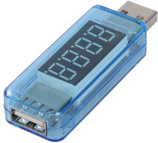 Oem USB matuoklis - įtampos, srovės ir galios matavimas - 3-8V ir 0-3A ir galia iki 20W