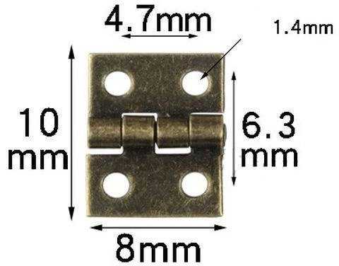 Oem Žalvarinis vyris 10x8mm - mini modeliuojantis vyris - žaislams ir karstams