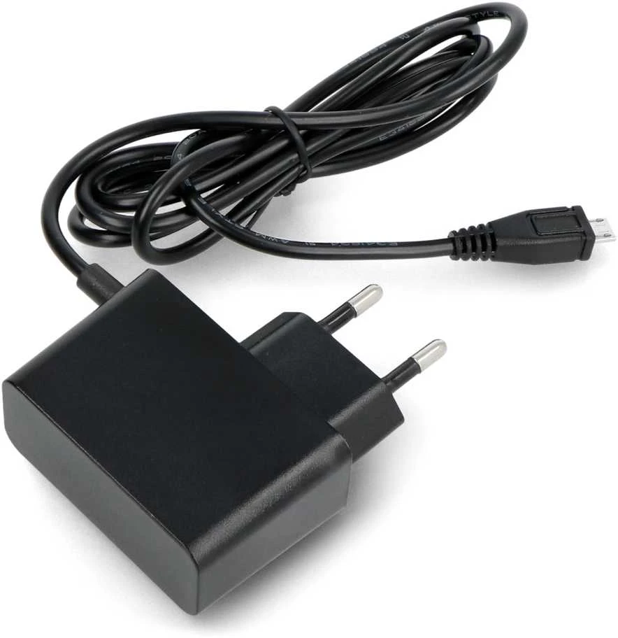 Aboutpi justPi microUSB 5V/2.5A maitinimo šaltinis skirtas Raspberry Pi 3B+/3A+/3B/2B/Zero