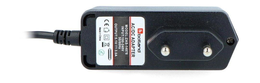 Kita Aboutpi Maitinimo šaltinis justPi USB-C 5.1V/3A, skirtas Raspberry Pi 4B