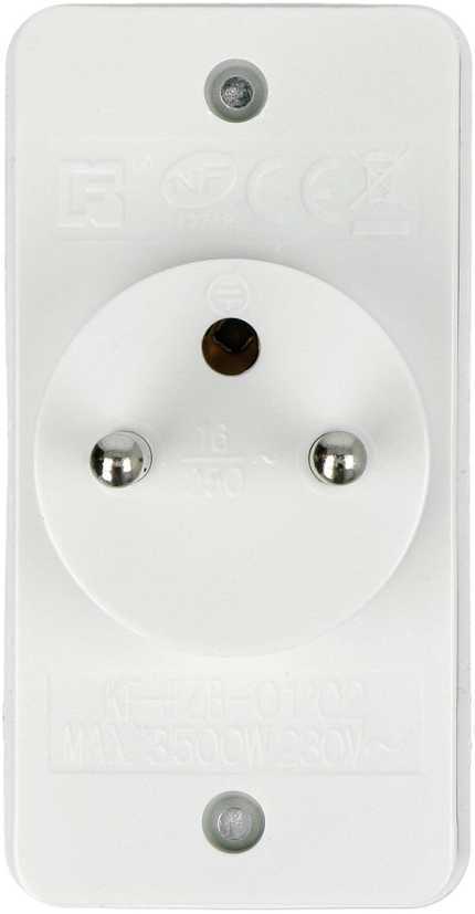 Rebel Oem AC adapteris - 1 kištukas - 2 lizdai