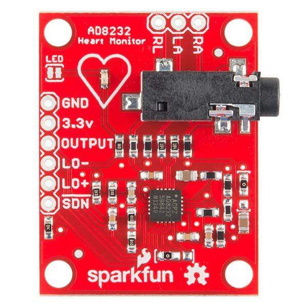 AD8232 pulsometras - Sparkfun