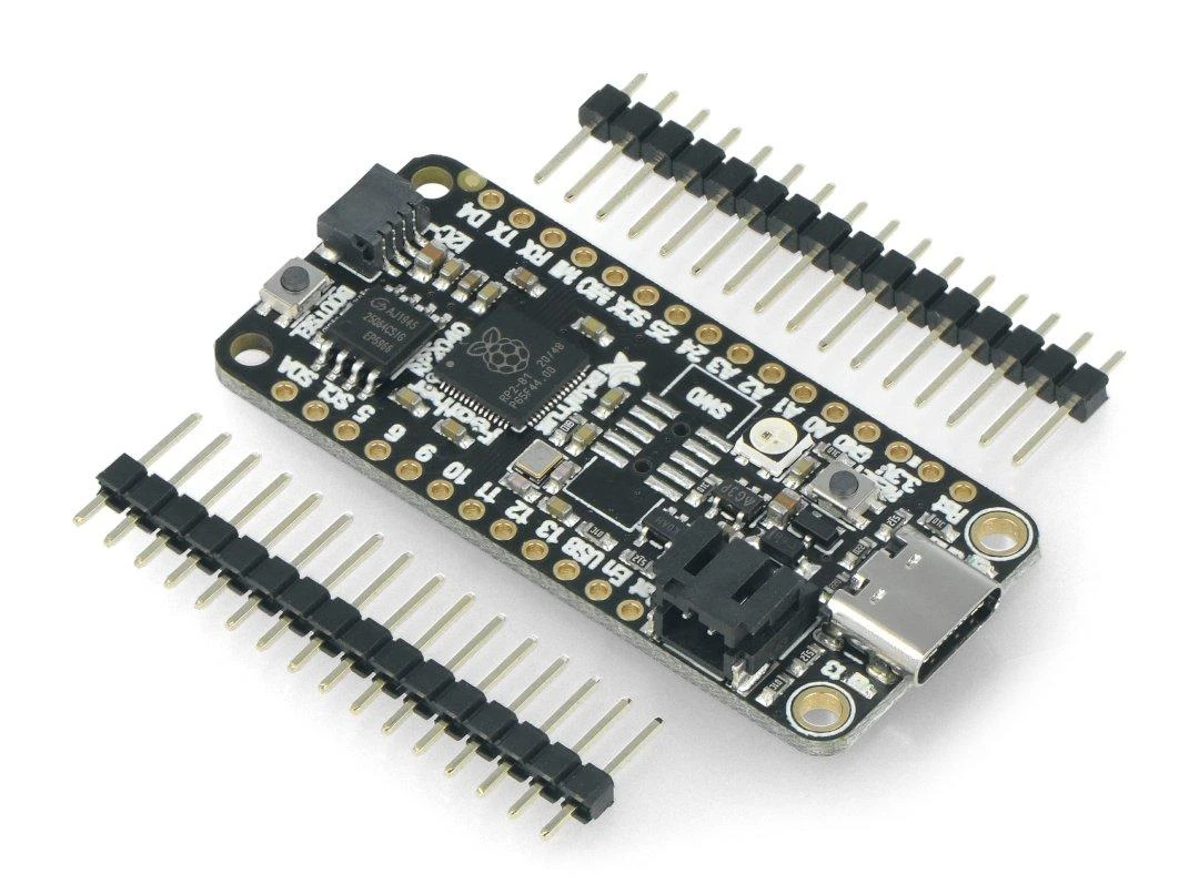 Adafruit Feather RP2040, plokštė su RP2040 mikrovaldikliu
