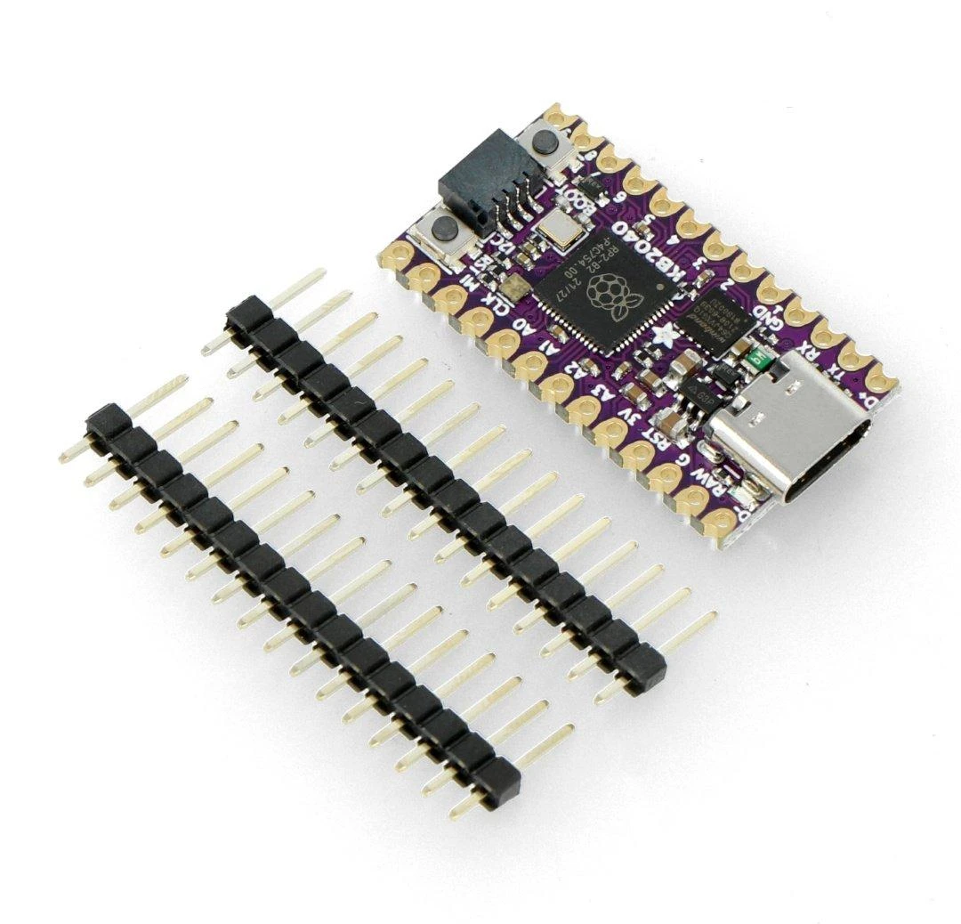 Adafruit KB2040 Kee Boar Driver - plokštė su RP2040 mikrovaldikliu - Adafruit 5302