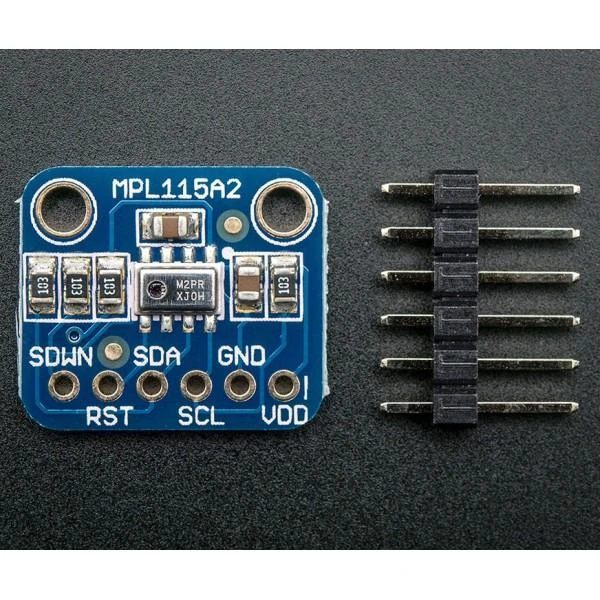 MPL115A2 barometro modulis su litavimo kontaktais