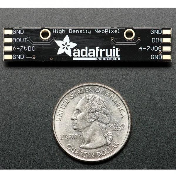 Adafruit NeoPixel Diodų juostelė - RGB LED 8xWS2812 5050