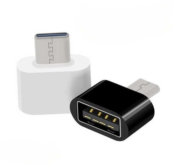 Adapteris - Adapteris - USB į USB C tipo - baltas - OTG