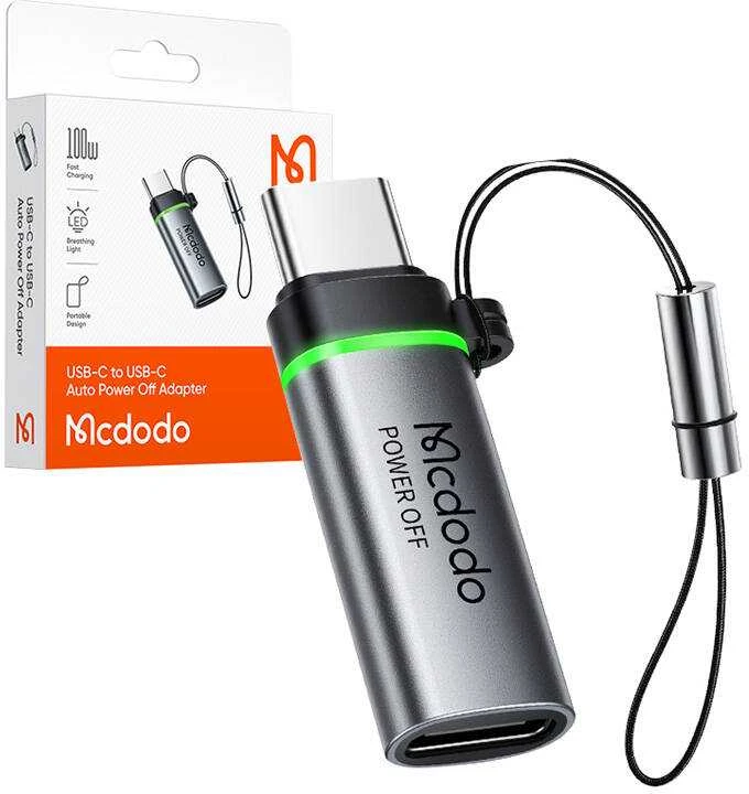 Adapteris USB-C arba USB-C Mcdodo OT-2450, automatinis išjungimas