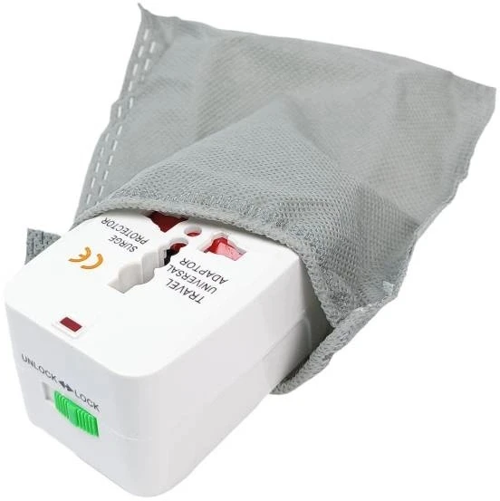 Adapteris World USA EU UK – universalus lizdo adapteris – tarptautinėms kelionėms