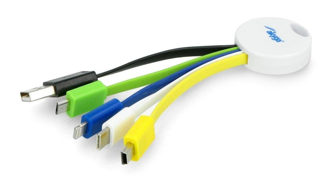 Adapterių raktų pakabukas USB 5in1 Akyga AK-AD-51