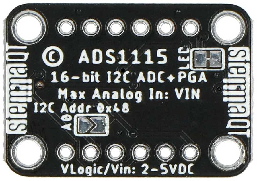 ADS1115 16 bitų ADC, 4 kanalai su programuojamu stiprintuvu, STEMMA QT/Qwiic- Adafruit 1085