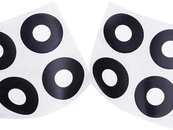 AESUBdots retro skenavimo taikiniai - 3 mm - 3000 vnt