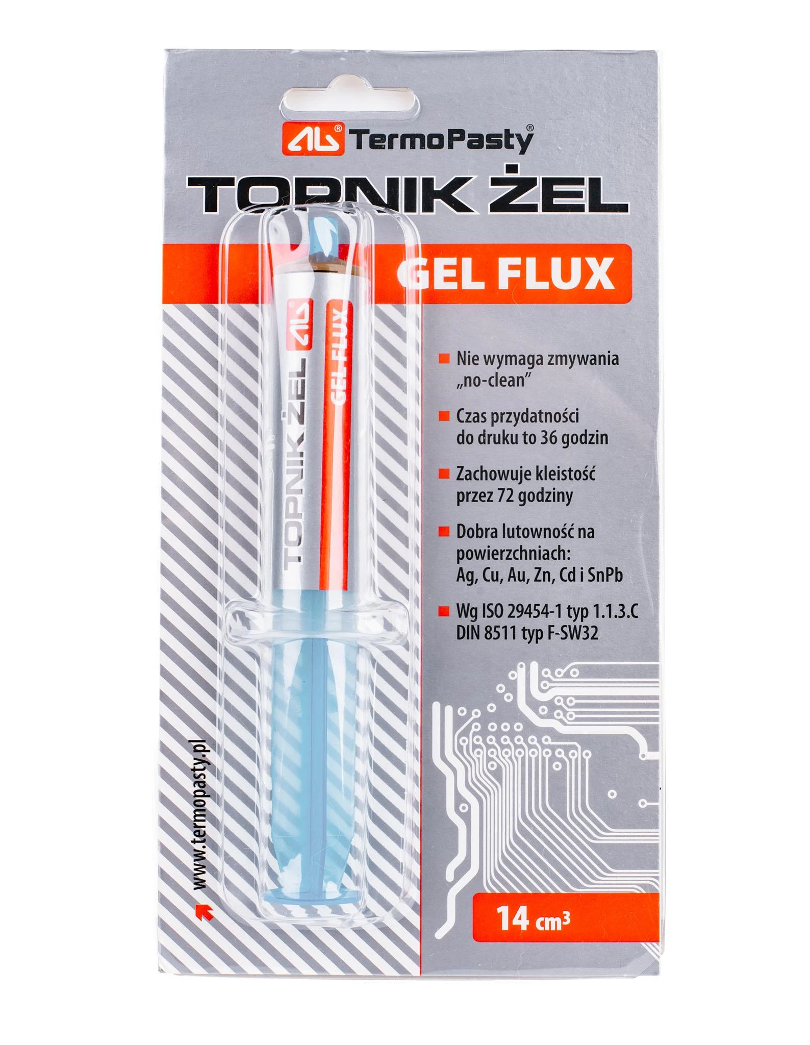 Ag Termopasty GEL FLUX Fliusas preciziniam litavimui 14ml | Varle.lt