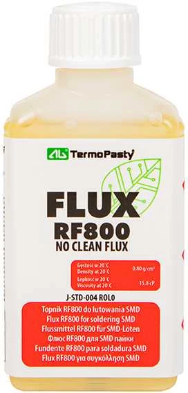 Ag Termopasty Litavimo fliusas RF800 SMD elementams 50ml