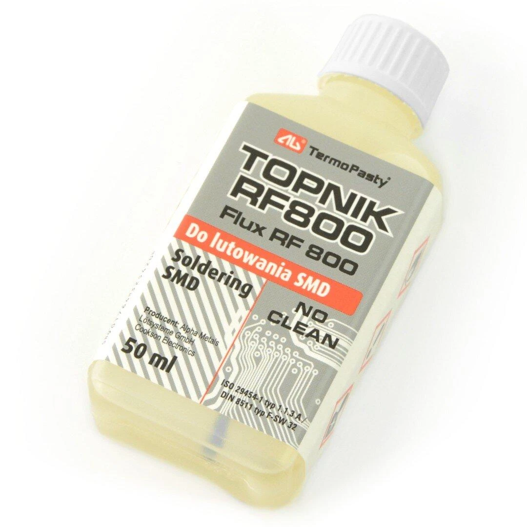 Ag Termopasty Litavimo fliusas RF800 SMD elementams 50ml