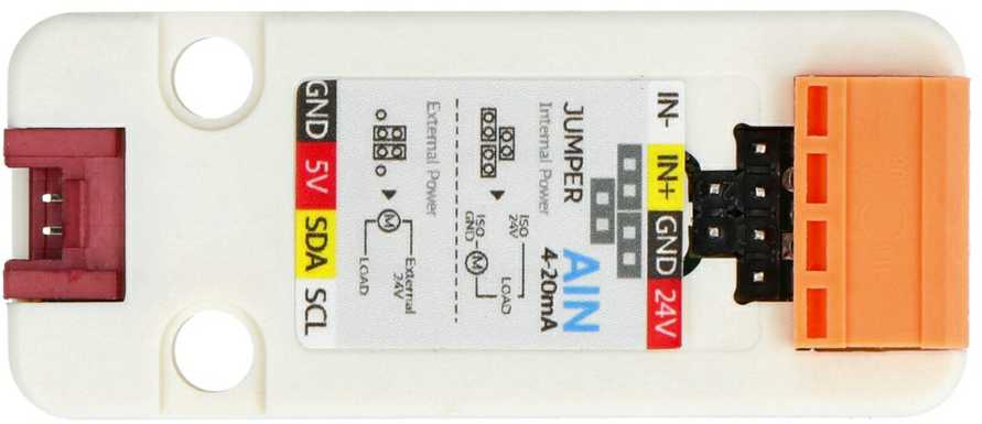 AIN4-20mA blokas – I2C – STM32G030F6 – kūrimo modulių bloko išplėtimo modulis – M5Stack U162