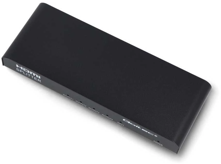 HDMI Skirstytuvas - Qoltec 51799 4K 60Hz 4 x HDMI Juodas
