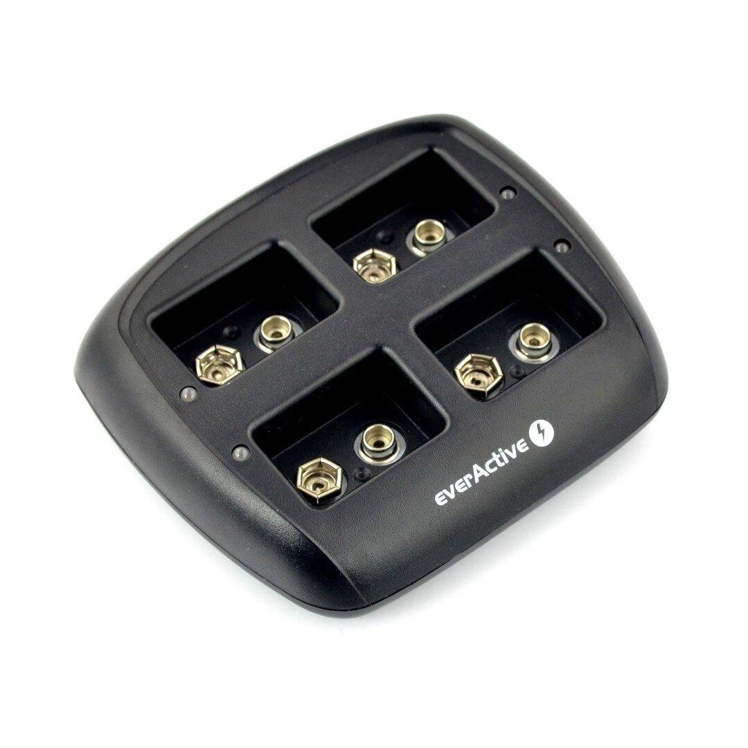 everActive automatinis 4 x 9V įkraunamų baterijų įkroviklis