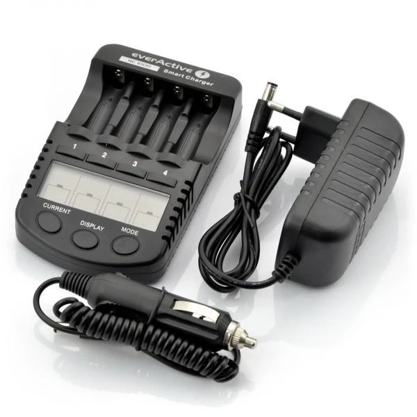 everActive profesionalus AA/AAA elementų įkroviklis NC-1000 PLUS