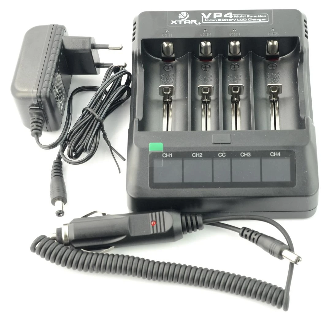 Oem Akumuliatorių kroviklis Li-Ion 18650 XTAR VP4