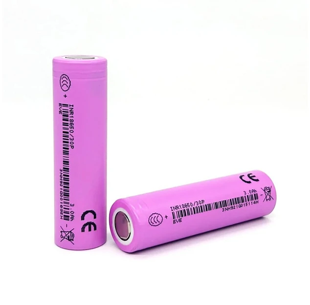 Akumuliatorius 18650 Li-Ion EVE INR18650-30P 3000mAh 30A