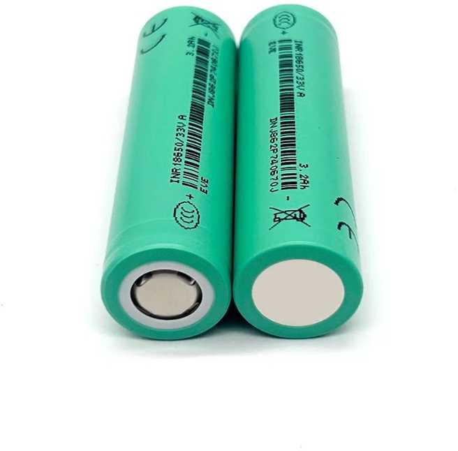 Akumuliatorius 18650 Li-Ion EVE INR18650-33VA 3300mAh 10A